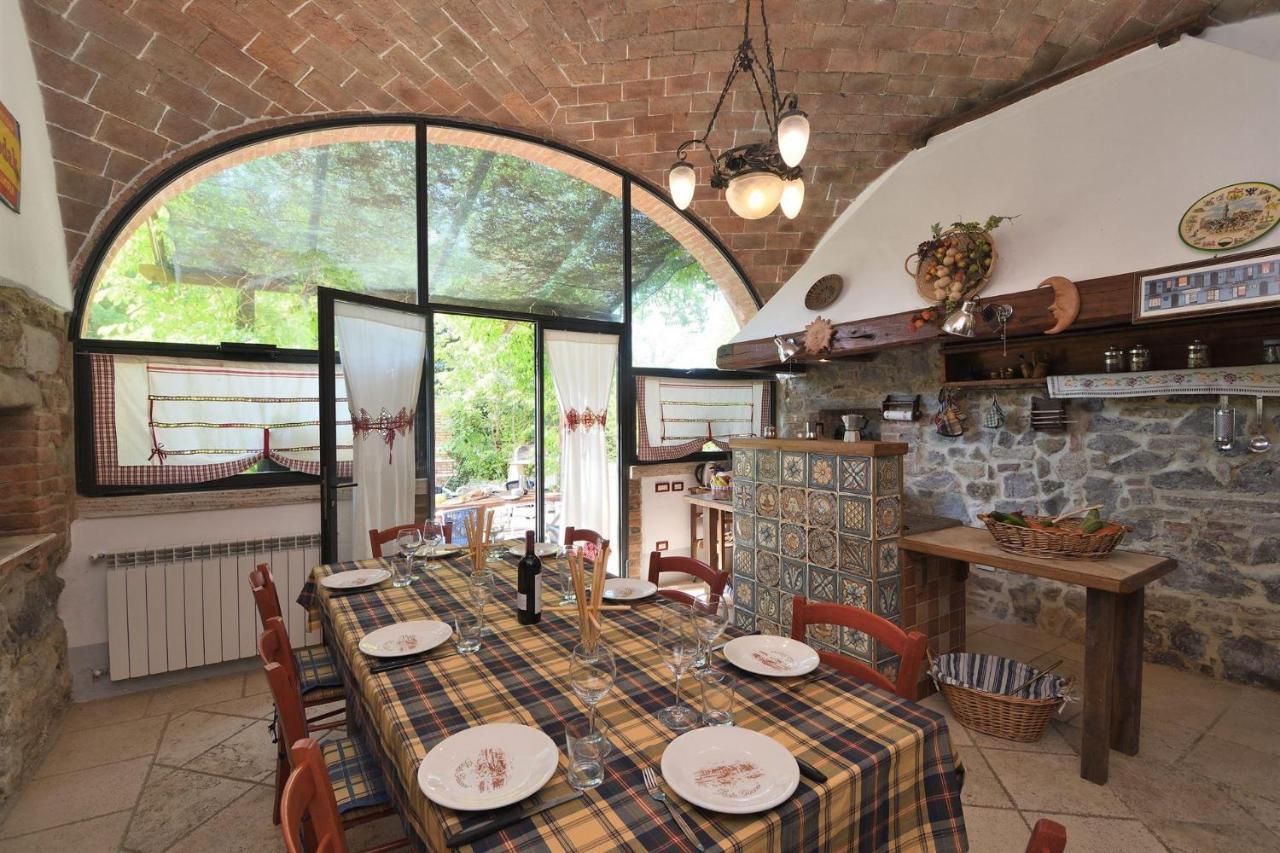 Villa Il Fornacino Rapolano Terme Exterior foto